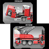 4886PCS MOULDKING 17022 Fire ladder truck with Remote Control