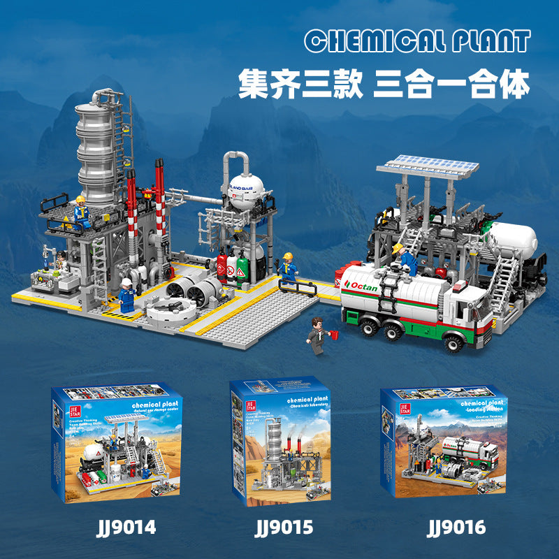 Chemical factory series Natural Gas Storage Center & Natural Gas Filling  Station & chemical laboratory – Joy Bricks