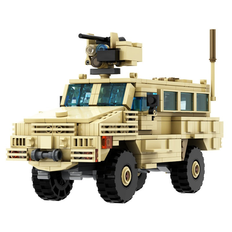 (Gobricks version)  478 pcs MOC-131385 RG-31 Mk.5E Cat.1 MRAP