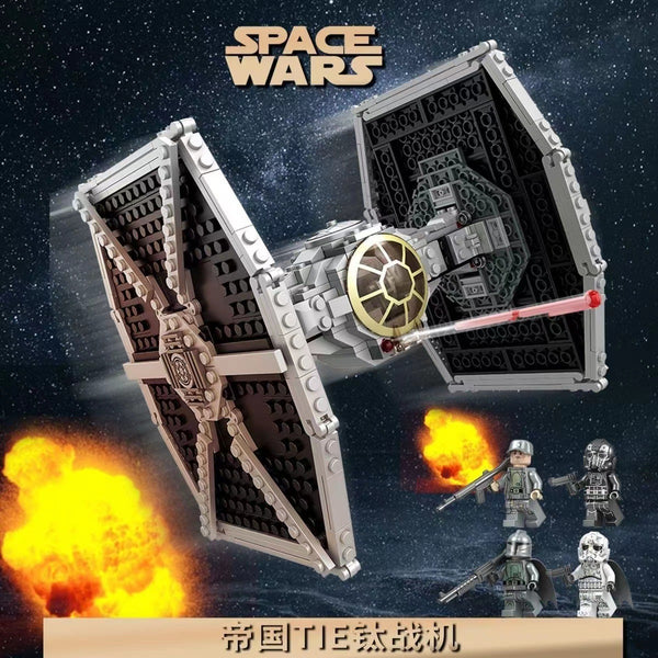 Star Wars Imperial TIE Fighter 75211 Space Ship 519Pcs Building