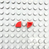 100 pcs 1*1 quarter circle MOC bricks 25269