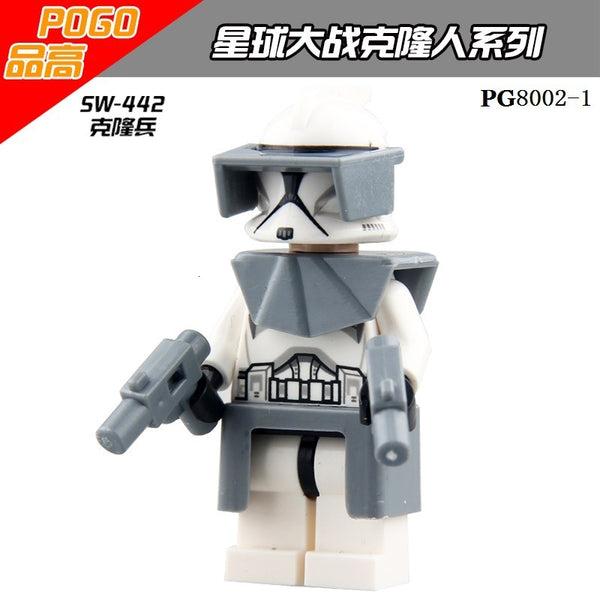 Let's goコダック!!  P125-2 PG8002 Space 7 The Force Awaken Clone Trooper Commander Fox Rex