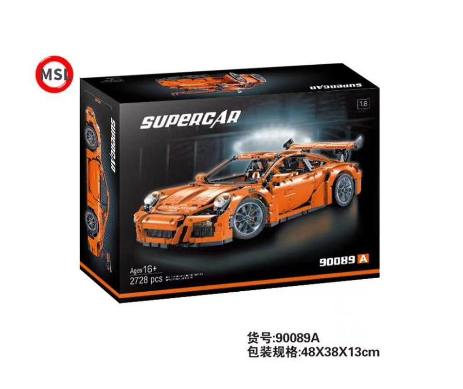 2728PCS MSL 90089ABC Porsche 911 GT3 RS – Joy Bricks