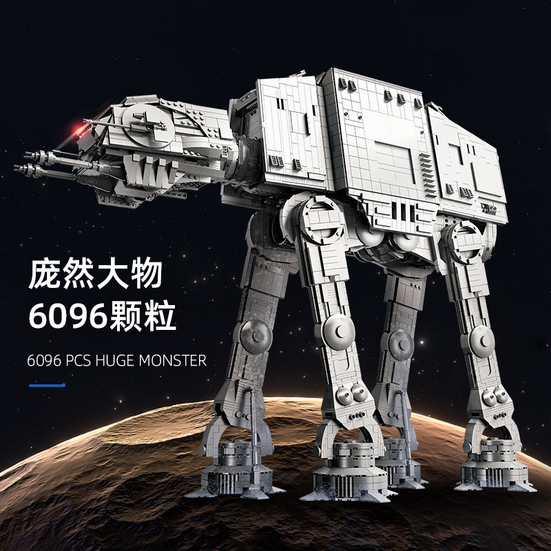 6096PCS JS67110 JIESTAR Terrain Armored Walker AT-AT