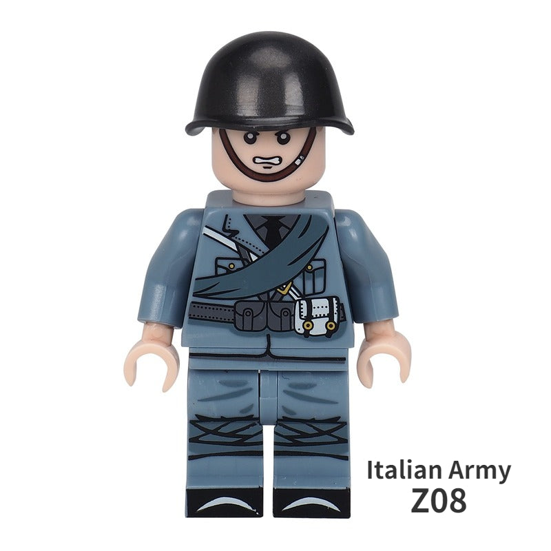 Z03-Z08 Military minifigures – Joy Bricks