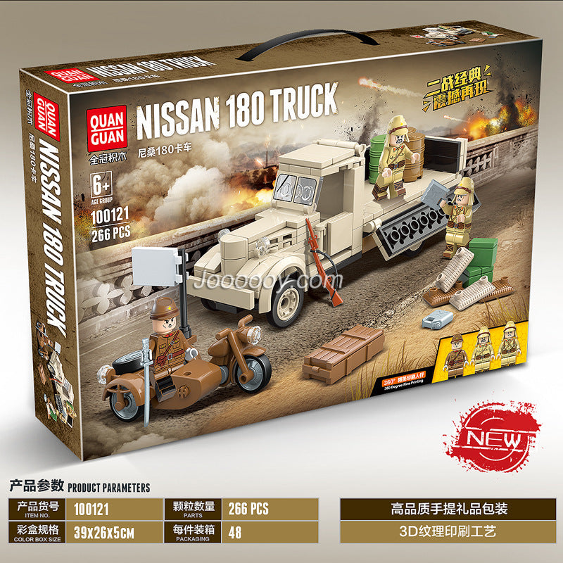 266PCS QUANGUAN 100121 Nissan 180 Truck