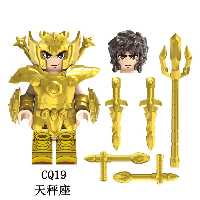 イオンヌ11　カイ様 CQ11-CQ22 Zodiac Saint Seiya Constellation Minifigures – Joy Bricks
