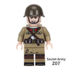 Z03-Z08 Military minifigures