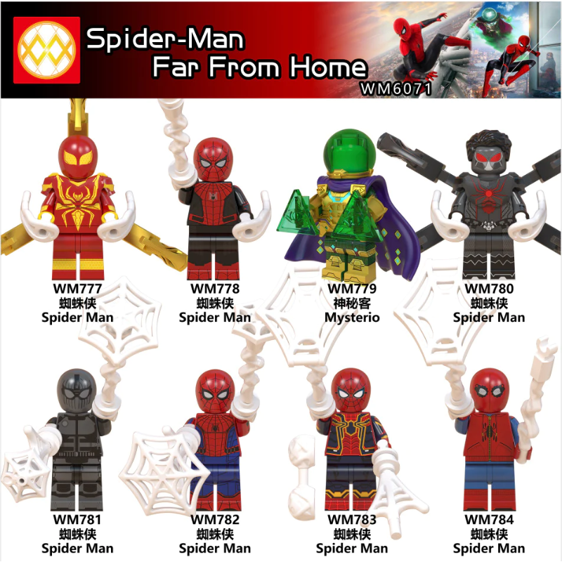 WM6071 superhero series spiderman minifigures – Joy Bricks