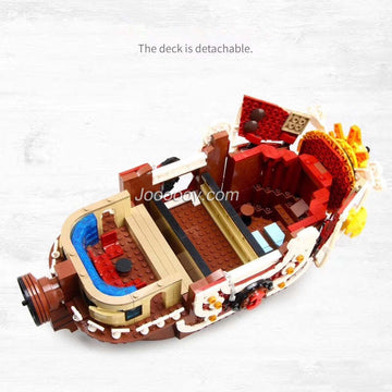 1484PCS 6298 The THOUSAND SUNNY Pirate Ship