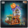LOZ 1249 Halloween Pumpkin House(Mini Bricks) MINI Bricks