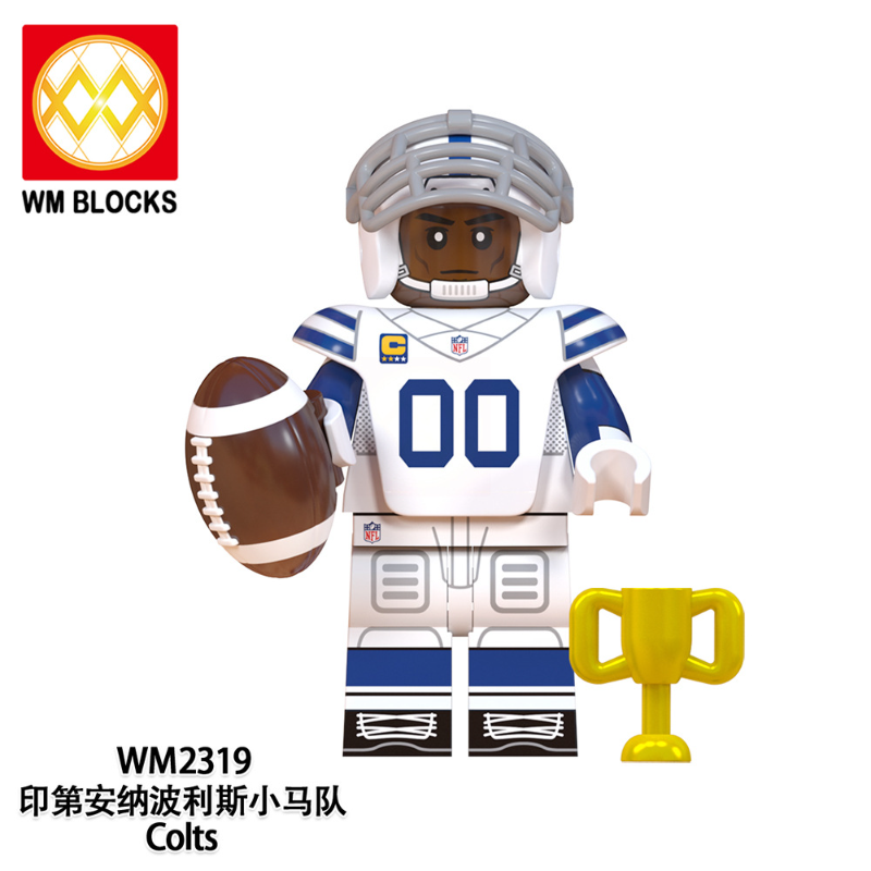 Lego nfl discount football mini figures