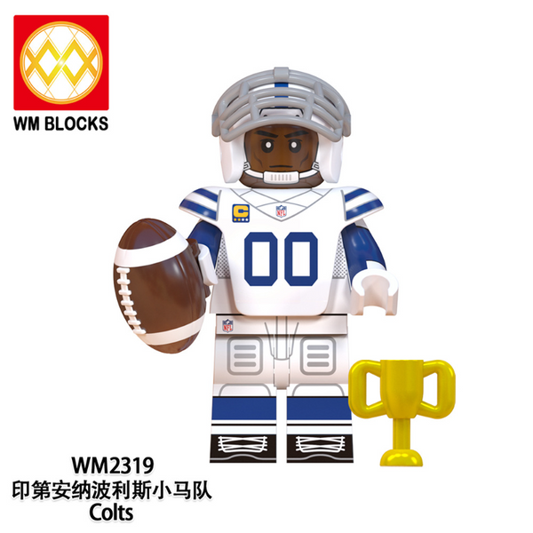 Seahawks Lego Minifigures!  Cool lego, Lego minifigures, Legos