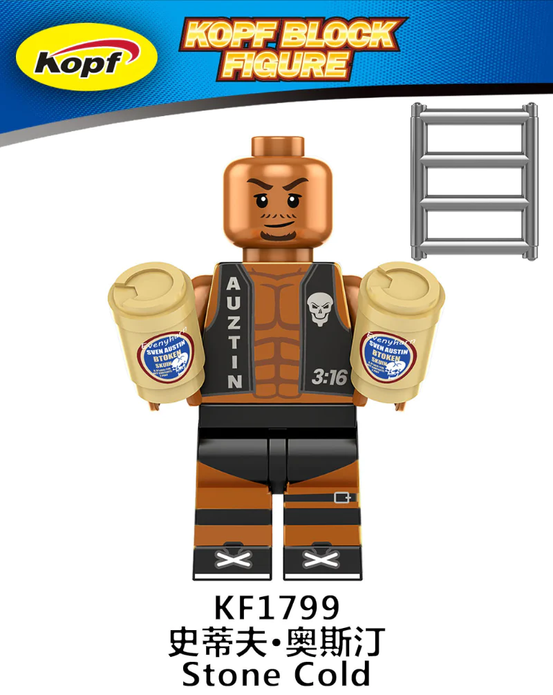 KF6171 Wrestler Randy John Steve Minifigures