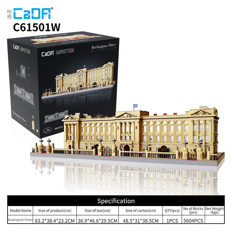 5604PCS CADA C61501W Buckingham Palace