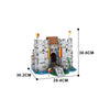 (Gobricks version)  2680 pcs MOC-157507 The gate of Bricktenstein castle