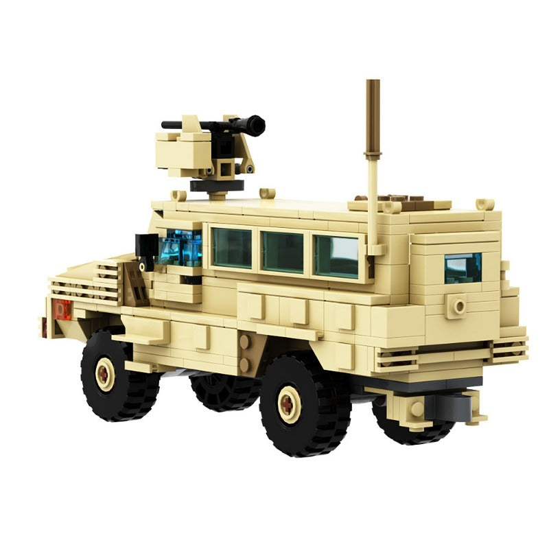 (Gobricks version)  478 pcs MOC-131385 RG-31 Mk.5E Cat.1 MRAP