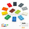 10 pcs 2*3 plates MOC bricks 3021