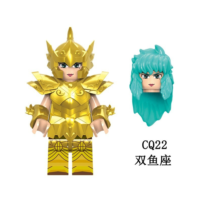 CQ11-CQ22 Zodiac Saint Seiya Constellation Minifigures – Joy Bricks