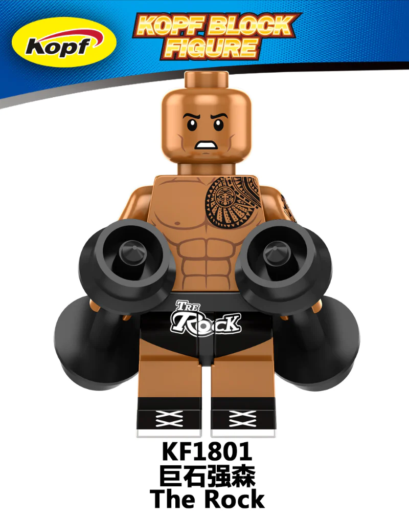 KF6171 Wrestler Randy John Steve Minifigures