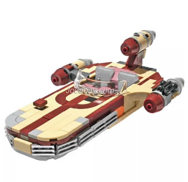 MOC-41385 Luke's X-34 SoroSuub Landspeeder – Joy Bricks