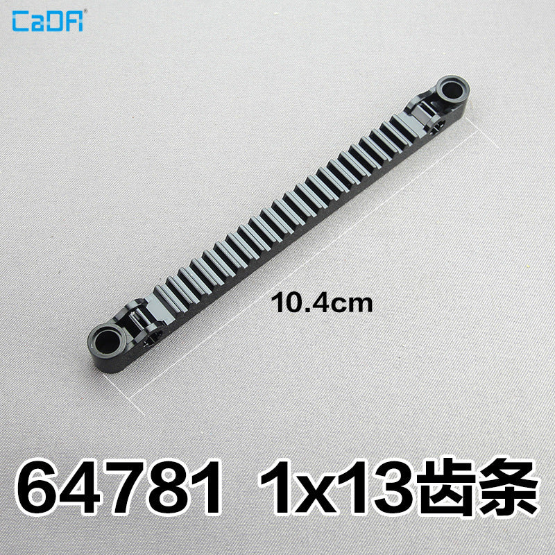 Cada 3743 87761 6630 64781 Technic Gear Rack 1x4 1x7 1x8 1x13 with