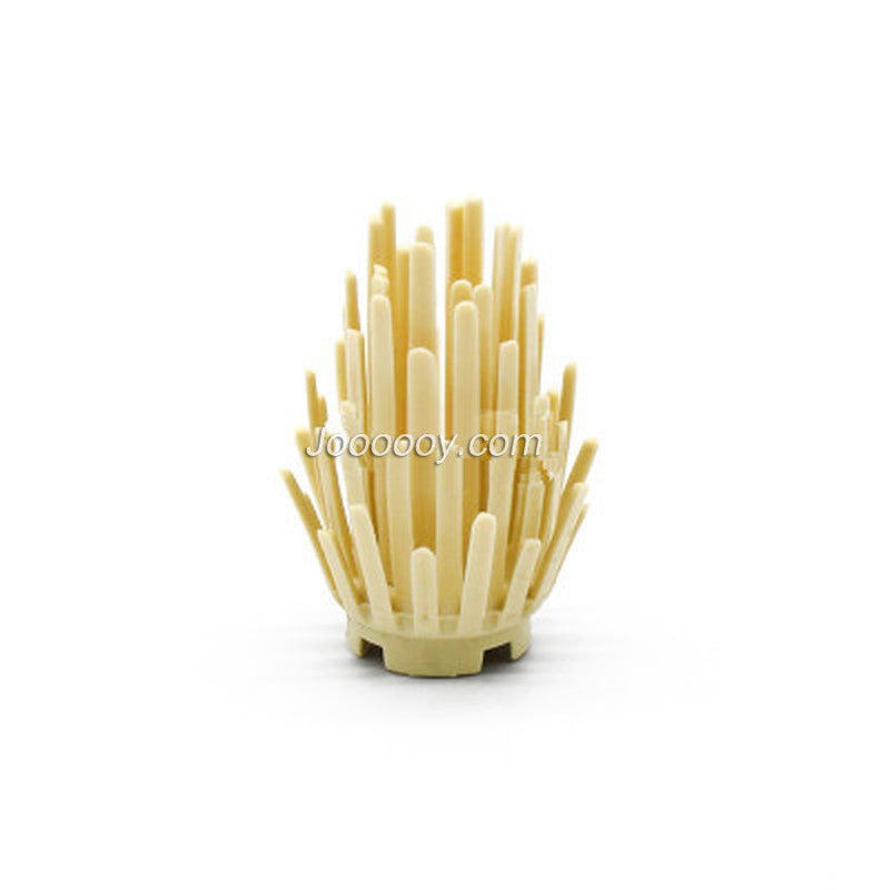 10pcs 2*2*4 bush Plant MOC bricks 6064
