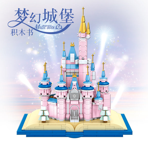 768PCS MJi 13011 Magic Castle Book PINK – Joy Bricks