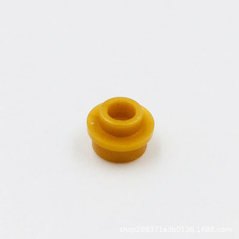 100pcs 1*1  Round Plates With Open MOC Bricks 85861 28626