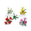 20pcs Plant Flower Stem (6 Stems)  MOC Bricks 19119