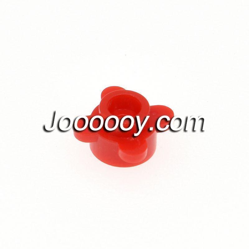 100 pcs 1*1 four-peta Flower Plant MOC bricks 33291