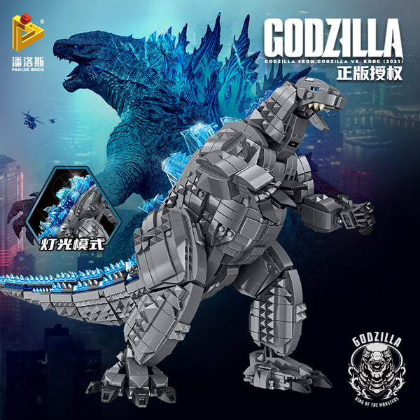 1284PCS Panlos 687004 Godzilla Joy Bricks