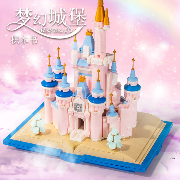 768PCS MJi 13011 Magic Castle Book PINK – Joy Bricks
