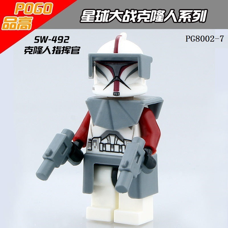 PG8002 Space 7 The Force Awaken Clone Trooper Commander Fox Rex