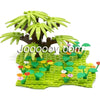 4pcs Grassland MOC bricks