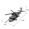 (Gobricks version) Lego MH-60L Black Hawk Helicopter