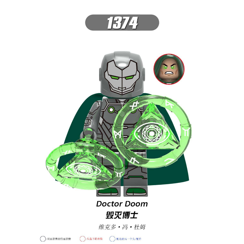 Marvel好き X0271 Superhero Series Mr. Rocky Dr. Spider-Man Minifigures