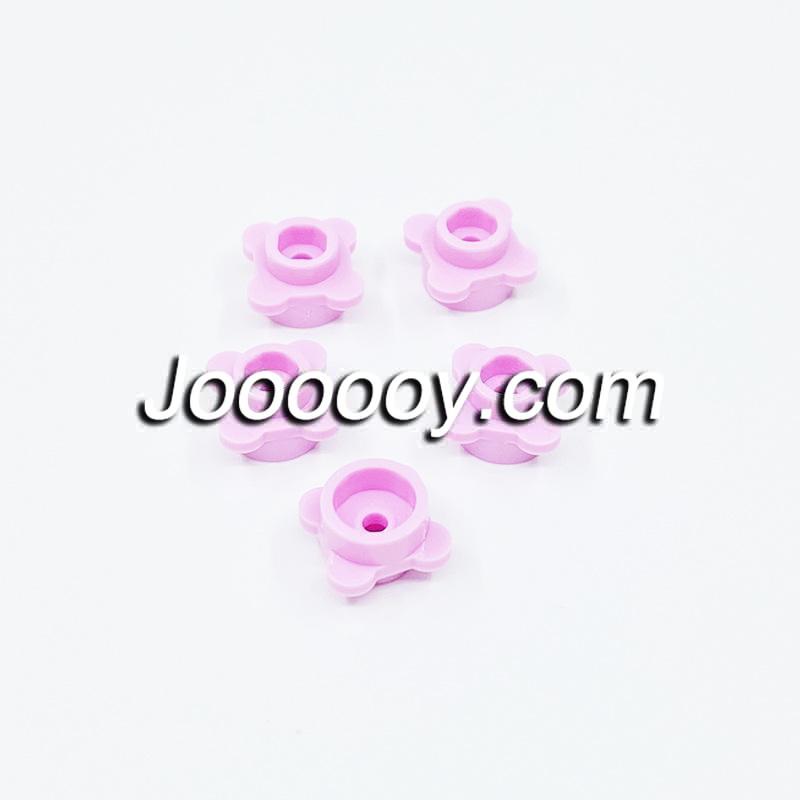 100 pcs 1*1 four-peta Flower Plant MOC bricks 33291