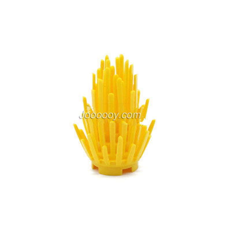 10pcs 2*2*4 bush Plant MOC bricks 6064