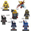 V001-V007 superhero series war machine minifigures