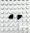 100 pcs 1*1 quarter circle MOC bricks 25269
