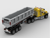 520pcs MOC-84964 Truck & Dump Trailer