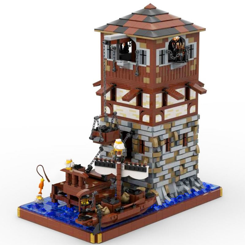 (Gobricks version) 4673 pcs MOC-126224 Medieval lighthouse