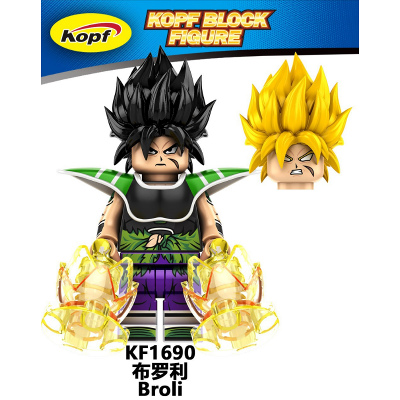 KF6158 Dragon Ball Monkey King Piccolo Broly Minifigures – Joy Bricks