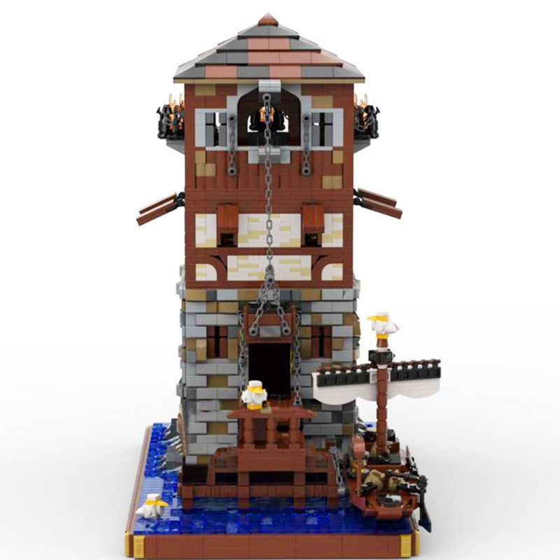 (Gobricks version) 4673 pcs MOC-126224 Medieval lighthouse