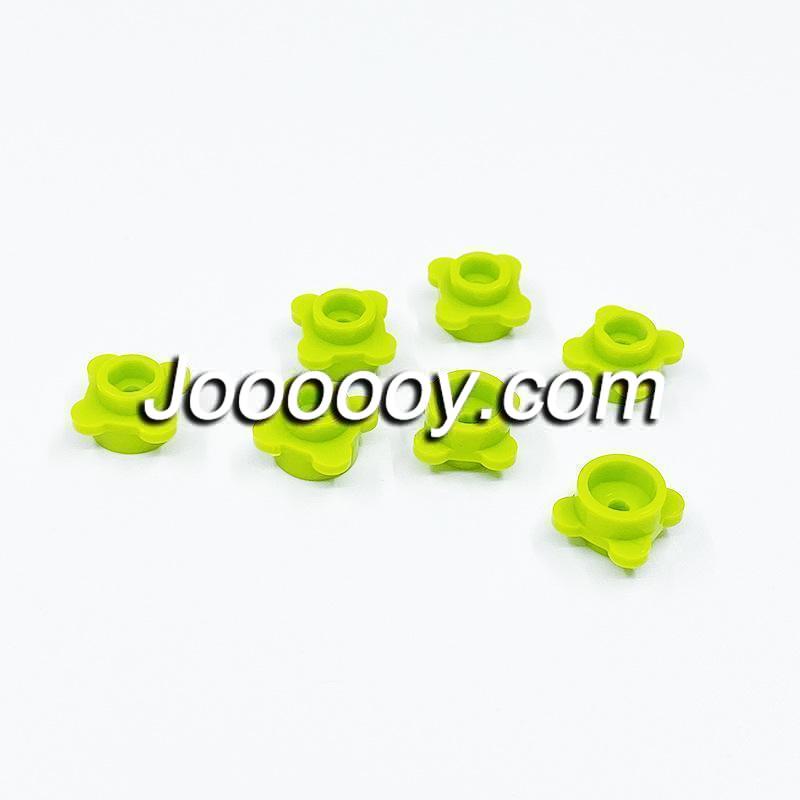 100 pcs 1*1 four-peta Flower Plant MOC bricks 33291