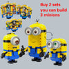 876pcs Movie Brick-built Minions and Their Lair Compatible 75551