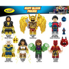KF6177 Black Adam Hawkman Doctor Fate Minifigures