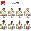 G0205 G0206 G0207 Soccer superstar Minifigures(new, updating)