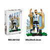 854pcs Cristiano Ronaldo – Football Legend /Lionel Messi – Football Legend